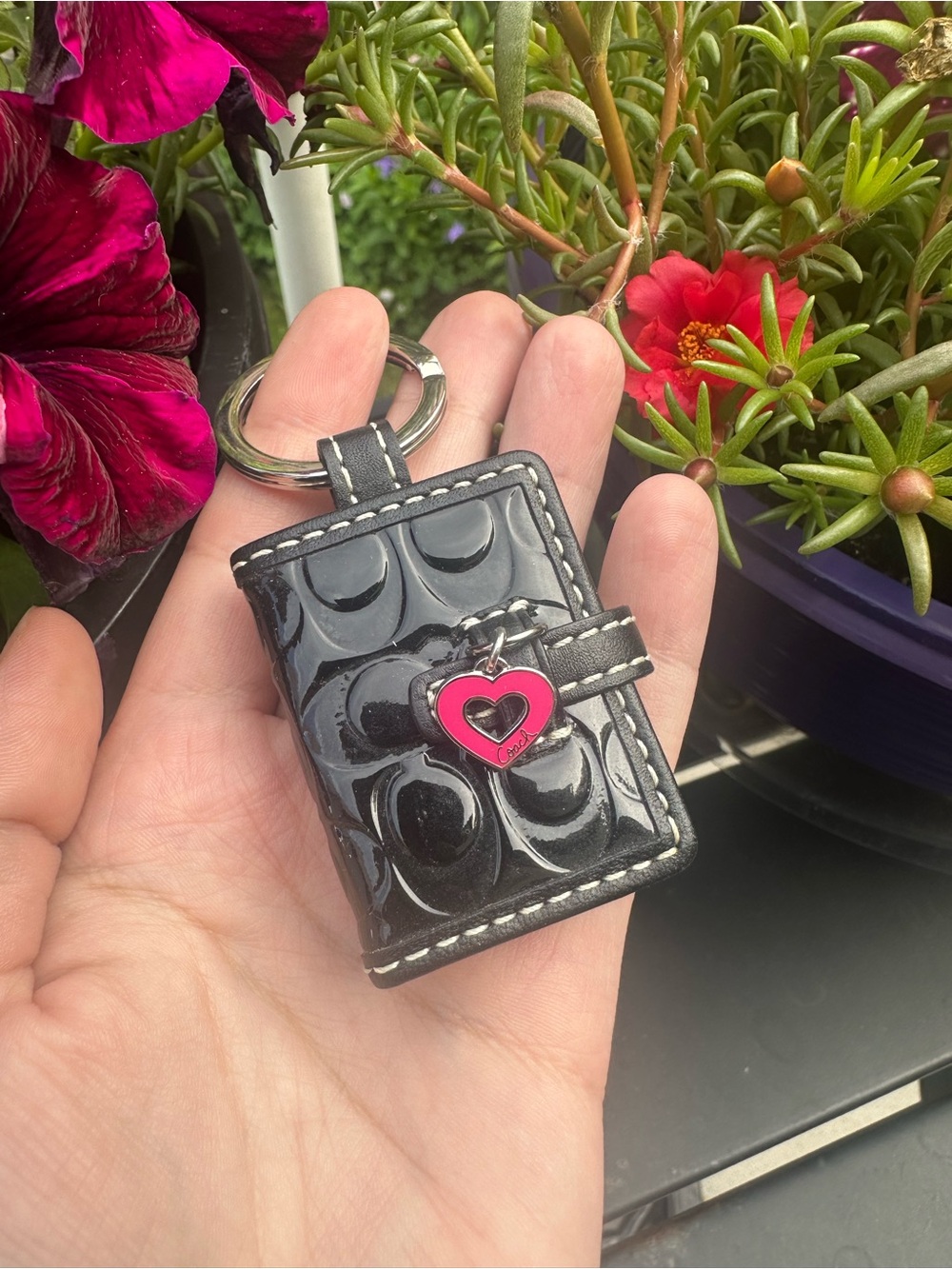 Vintage coach keychain